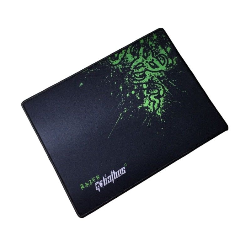 Promotional Computer Rubber Mouse Mat With Overlock For Office Or School